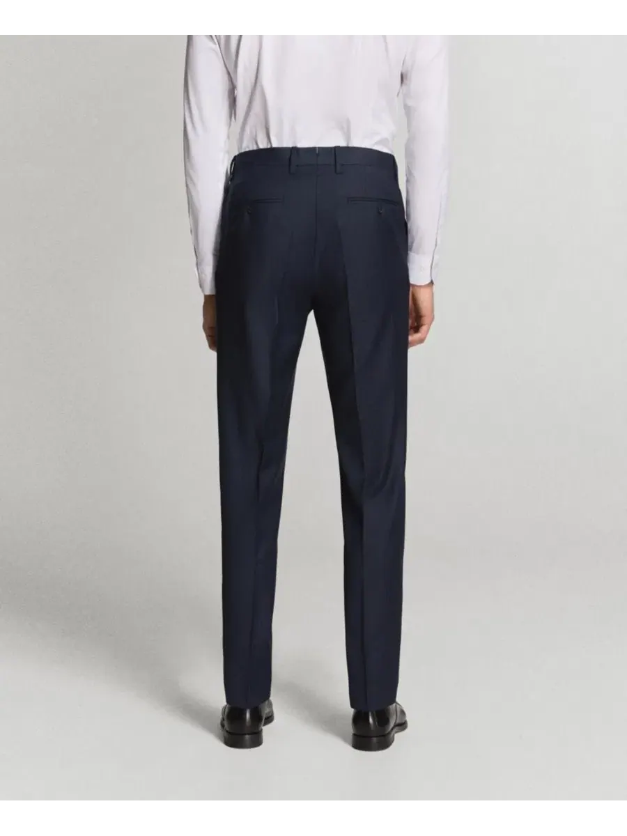 Брюки Turin Wool Suit из шерсти MANGO — 3