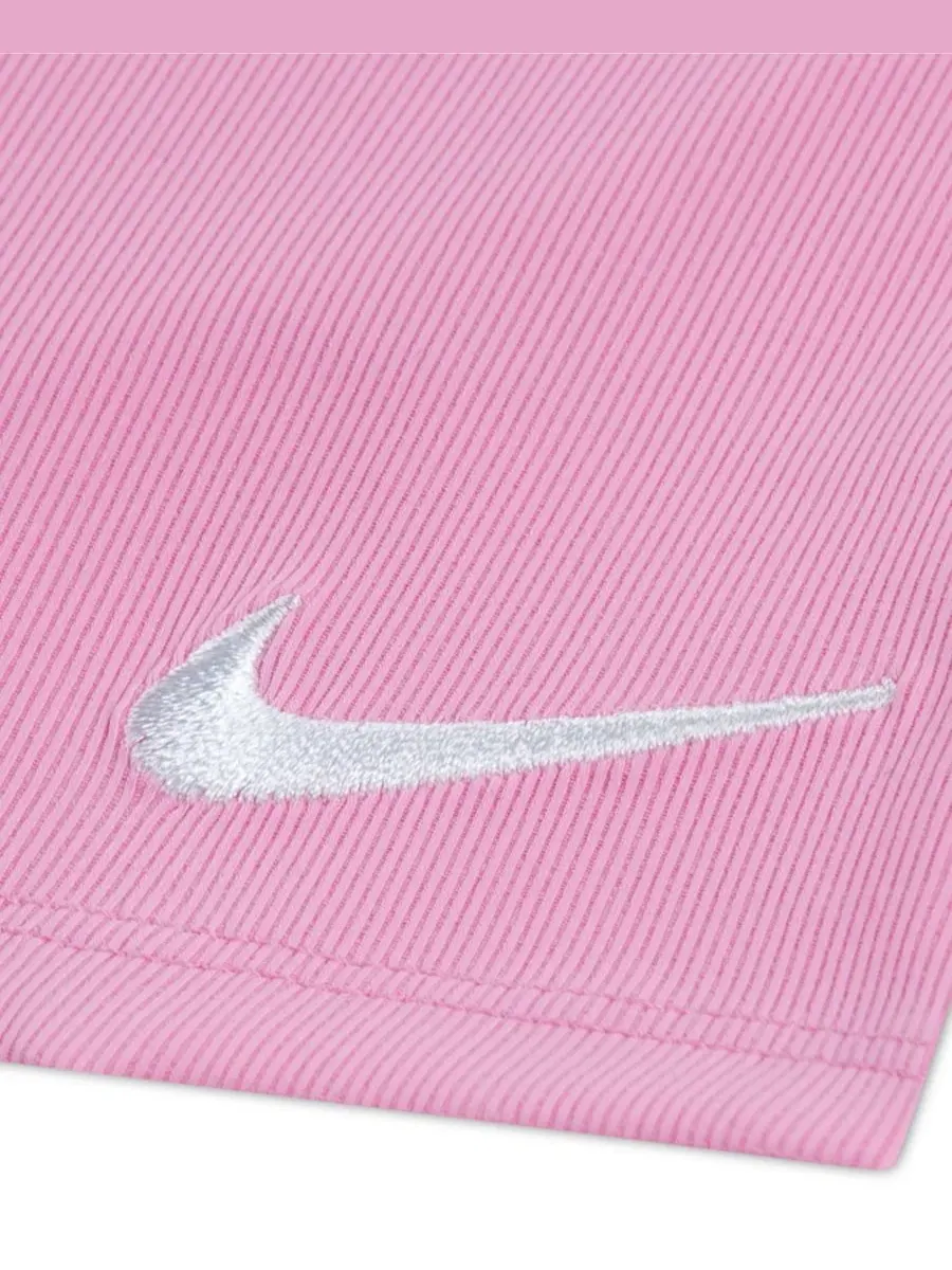 Комплект из боди и леггинсов с длинным рукавом, с принтом Nike — изображение 4 из 4, розовый