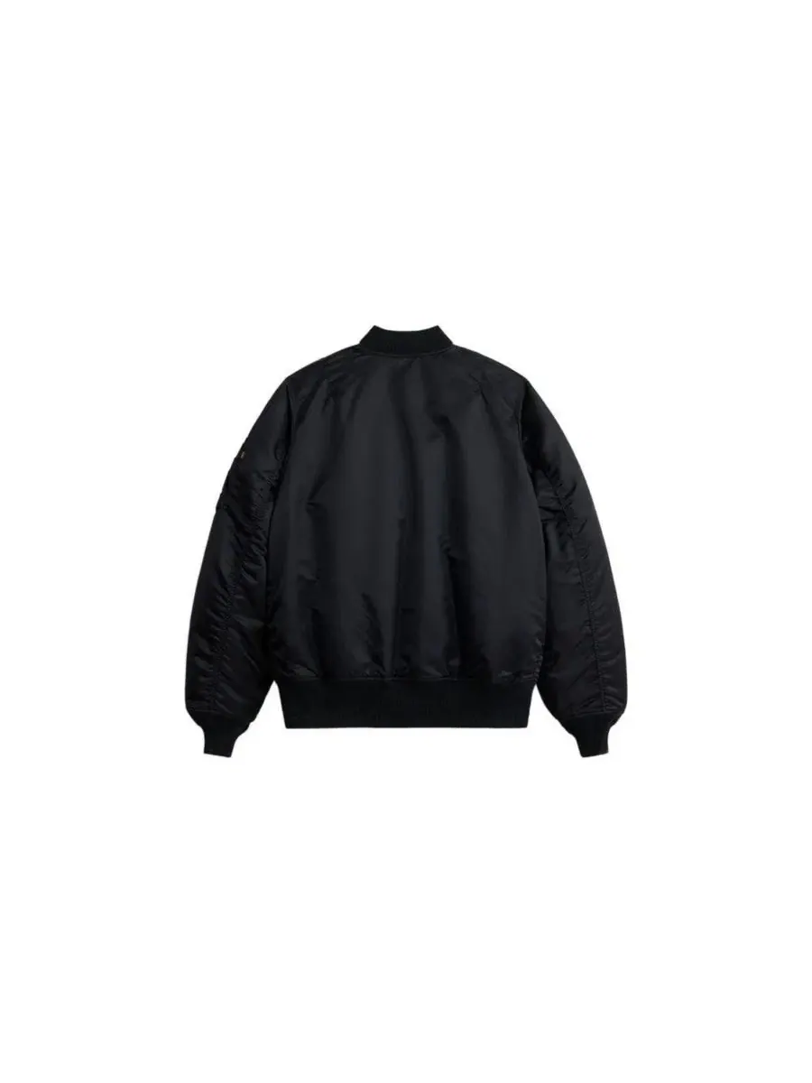 Куртка-бомбер MA-1 Mod Flight Jacket Alpha Industries — изображение 3 из 3, черный