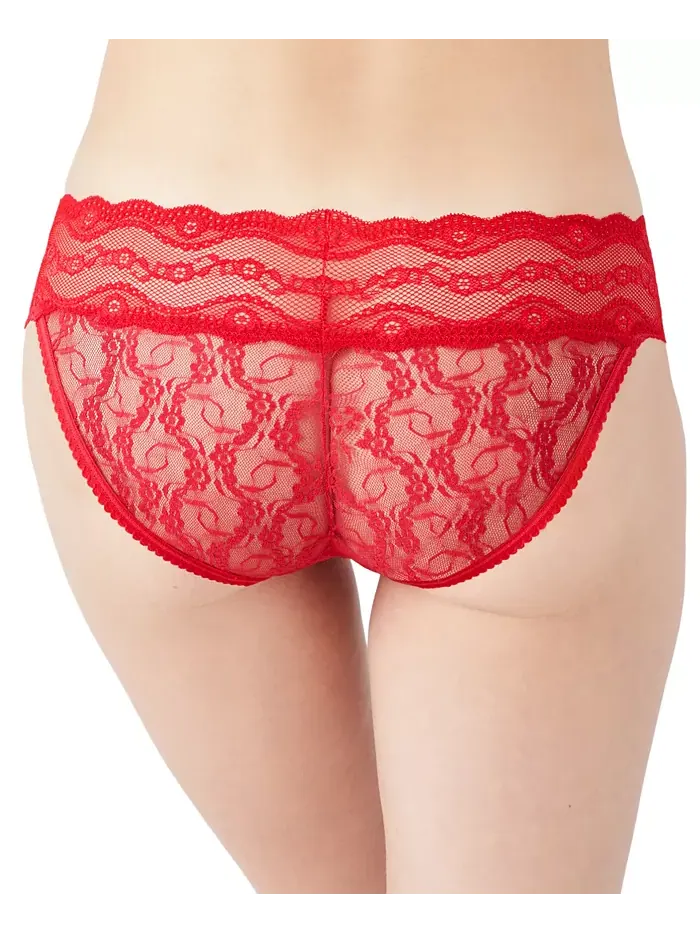 Кружевное бикини Kiss 978182 b.tempt'd — изображение 3 из 6, красный
