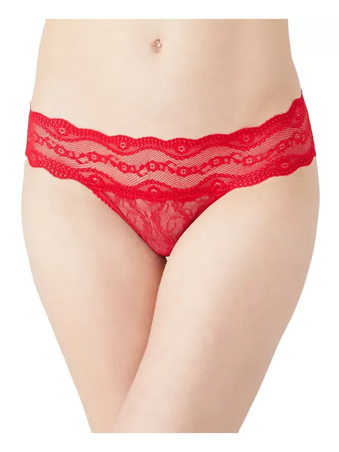 Кружевное бикини Kiss 978182 b.tempt'd — изображение 4 из 6, красный