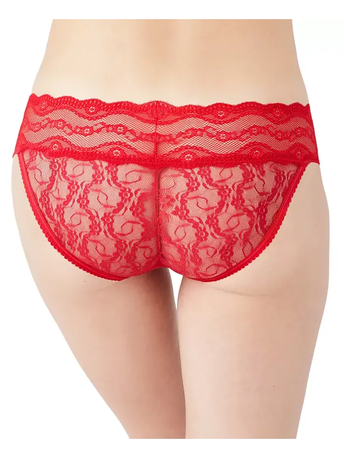 Кружевное бикини Kiss 978182 b.tempt'd — изображение 6 из 6, красный