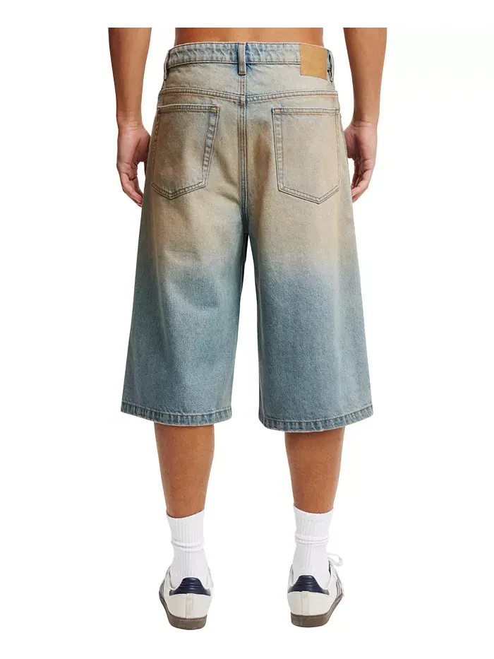 Мужские шорты Super Baggy Jort COTTON ON — изображение 2 из 7, синий