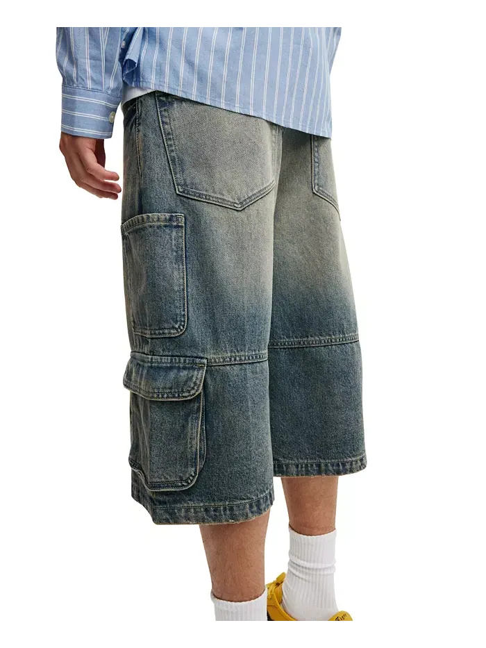 Мужские шорты Super Baggy Jort COTTON ON — изображение 4 из 5, синий