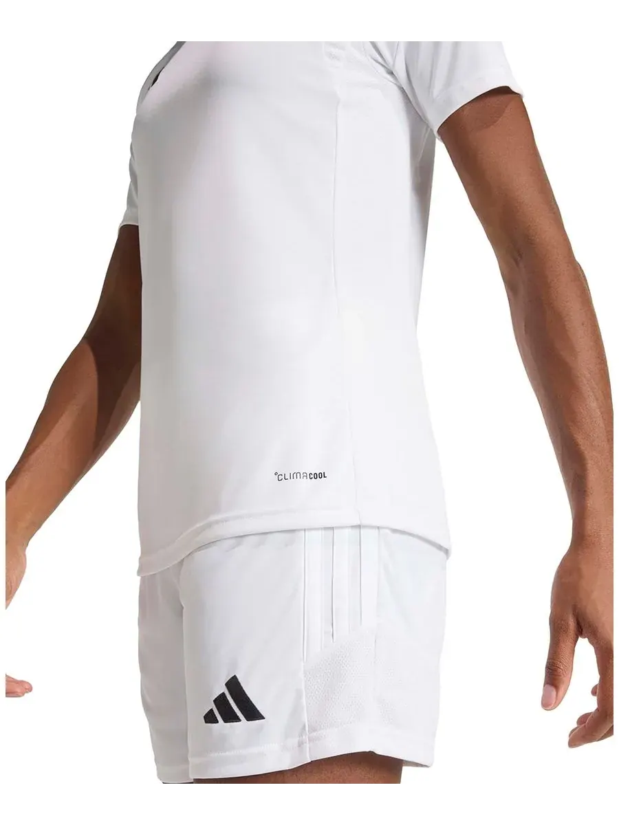 Женская футболка Tiro 26 League Soccer Adidas — изображение 4 из 6, белый/белый/черный