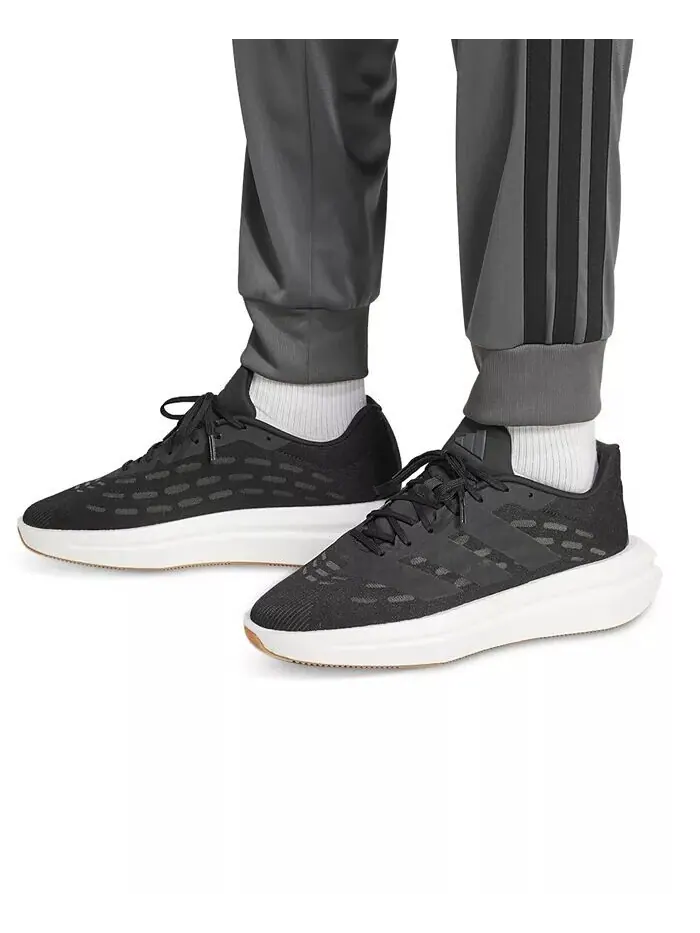 Мужские зауженные книзу спортивные брюки в полоску, стандартного кроя adidas — изображение 4 из 4
