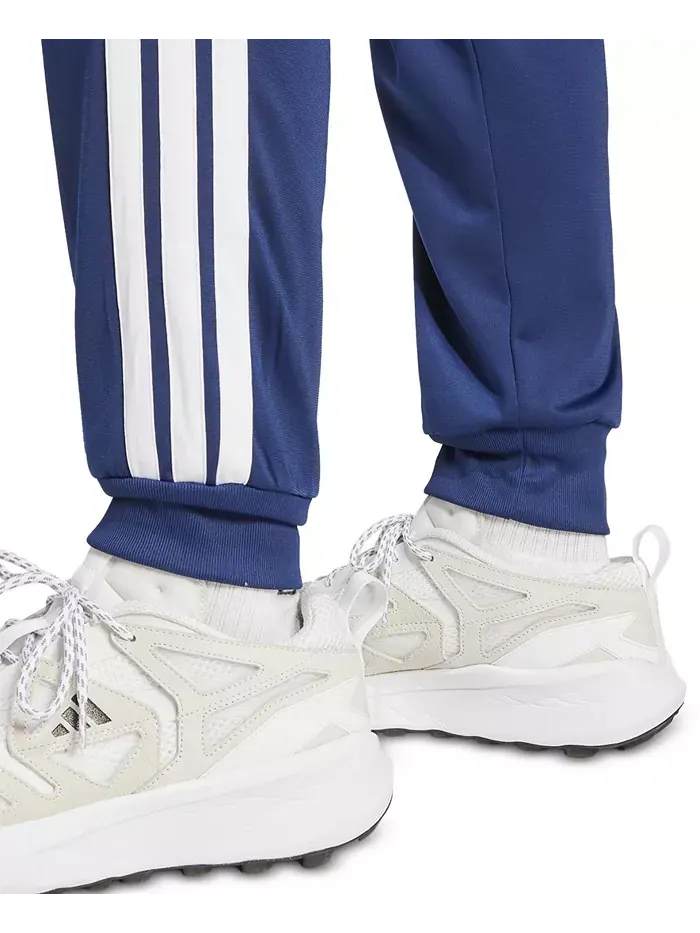 Мужские классические сужающиеся спортивные брюки в полоску adidas — изображение 4 из 4