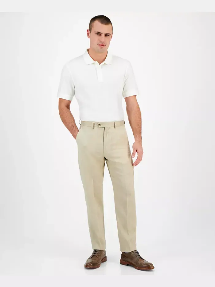 Мужские льняные брюки Modern-Fit Nautica