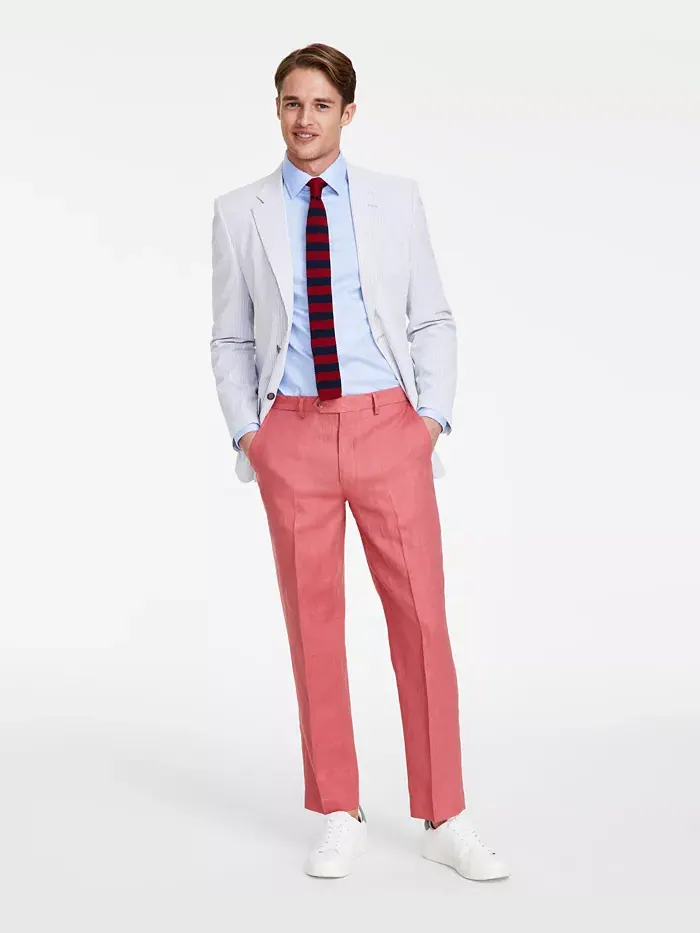 Мужские льняные брюки Modern-Fit Nautica