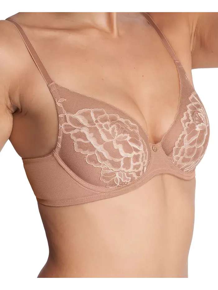 Женский бюстгальтер Flora Contour на косточках 721150 Natori — изображение 4 из 7, коричневый