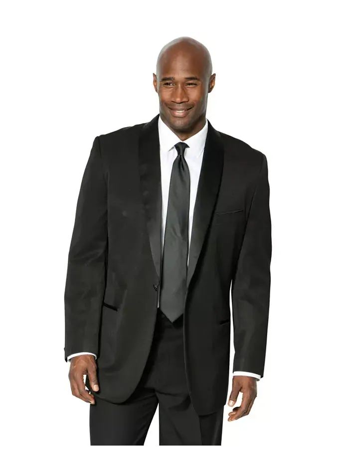 Мужской пиджак-смокинг Big & Tall KS Signature Collection Kingsize