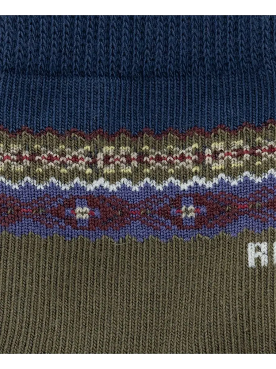 Комплект носков-слипонов с принтом Polo Bear, Plaid и Fair Isle Polo Ralph Lauren — изображение 5 из 5, белый