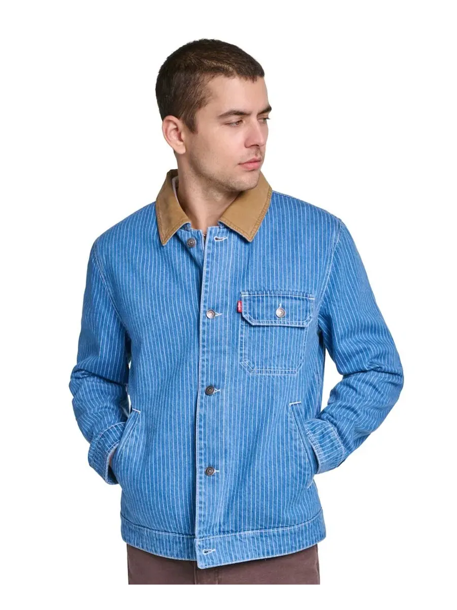Джинсовая куртка Levi's Depot — изображение 1 из 5, индиго