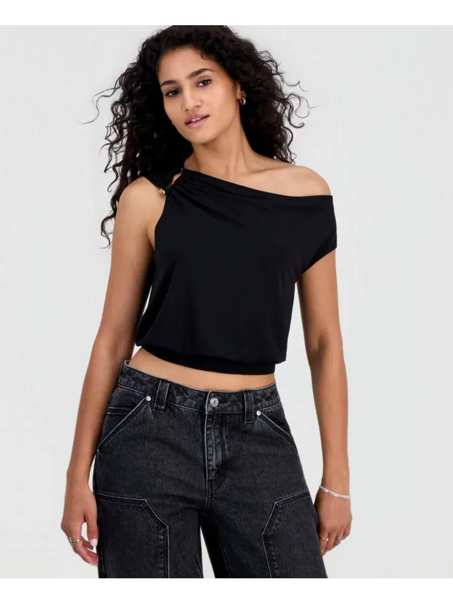 Асимметричный укороченный топ Just Polly