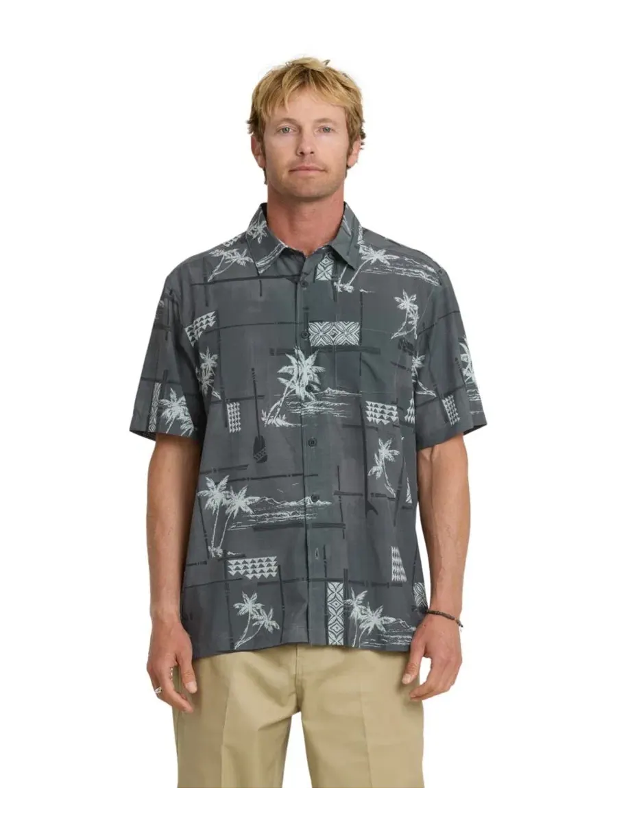 Мужская рубашка с коротким рукавом Island Time Quiksilver Waterman