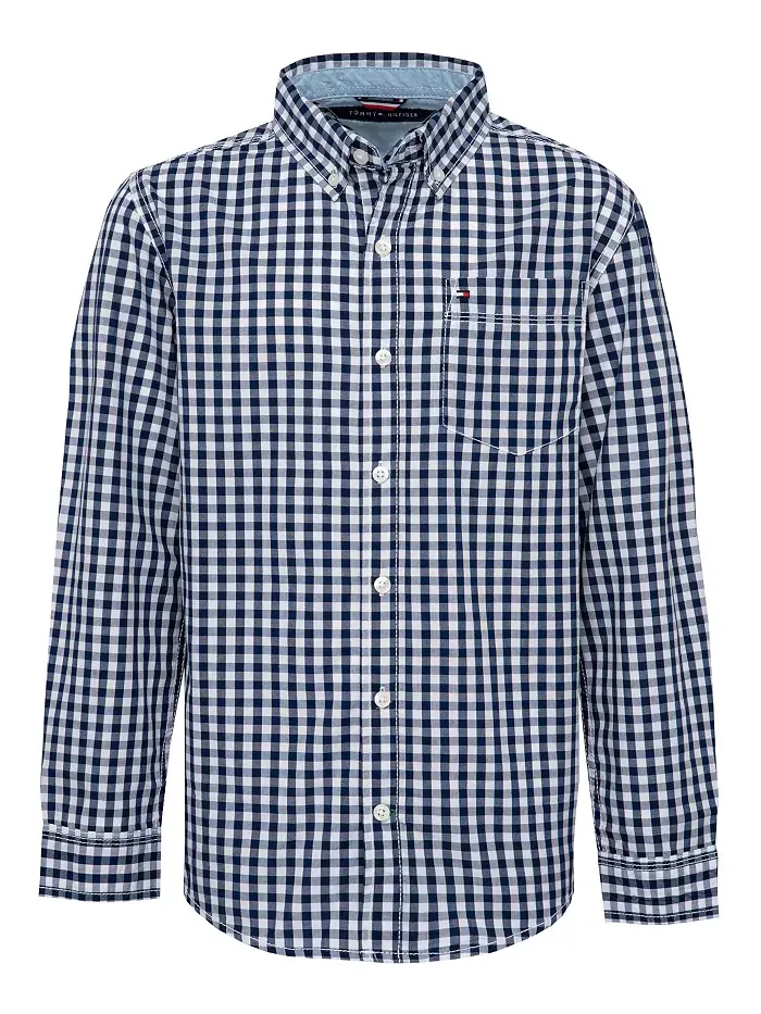 Рубашка на пуговицах Big Boys Baxter в клетку Tommy Hilfiger — 2