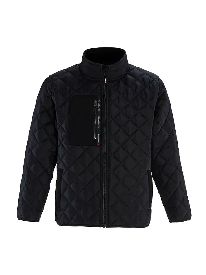 Большая и высокая утепленная куртка EnduraQuilt Diamond с водоотталкивающим покрытием для холодной — изображение 3 из 4