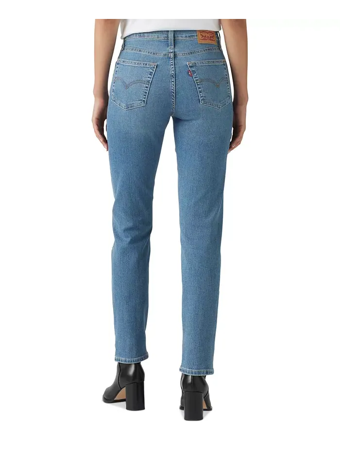 Женские джинсы 724 с прямыми штанинами Levi's — изображение 2 из 4, индиго