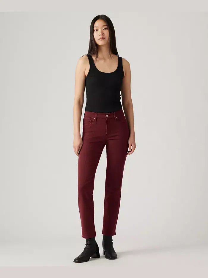 Женские джинсы 724 с прямыми штанинами Levi'S — изображение 1 из 1, синий