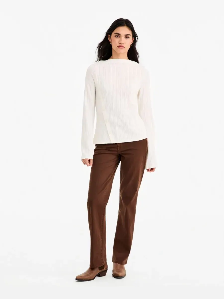 Джинсы прямого кроя с эластичным поясом Kennedy Straight-Leg Comfort Waist Liverpool Los Angeles
