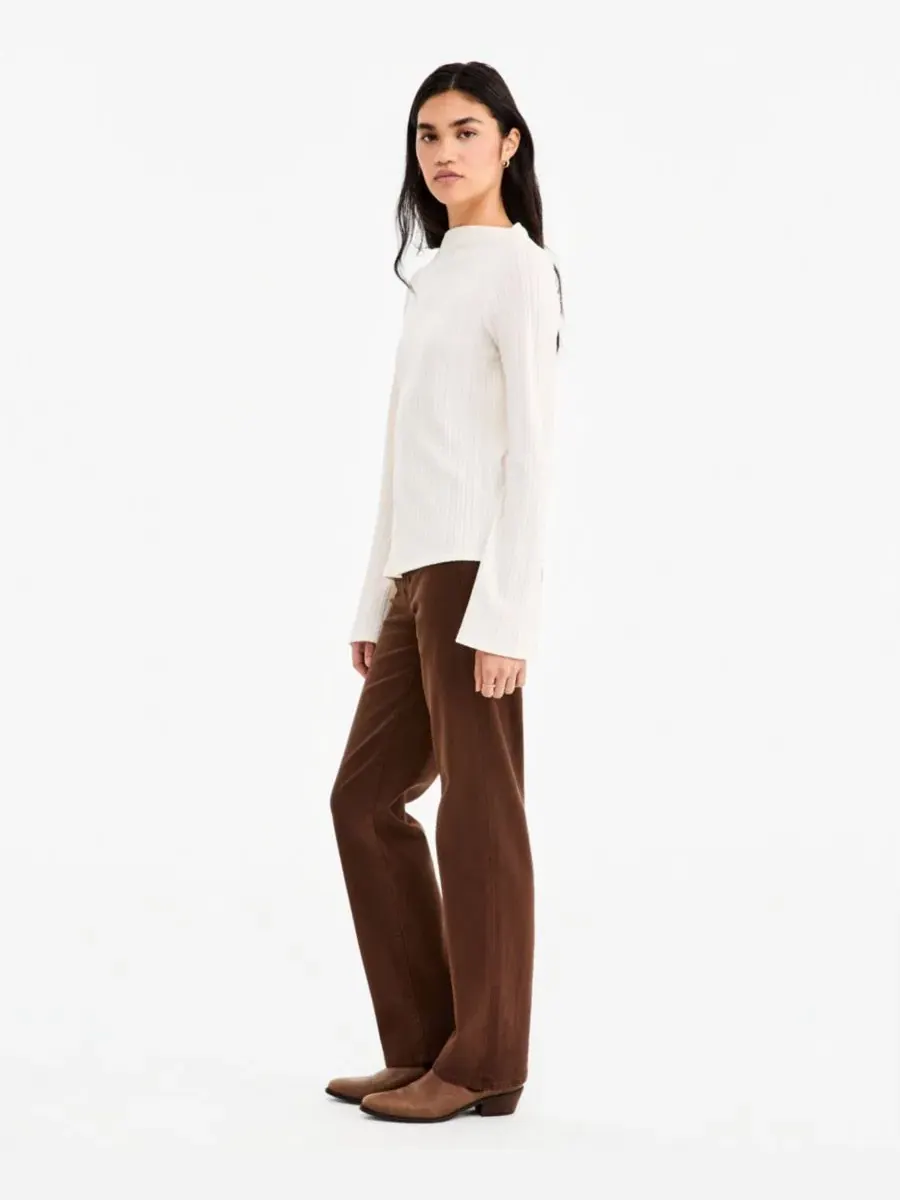Джинсы прямого кроя с эластичным поясом Kennedy Straight-Leg Comfort Waist Liverpool Los Angeles — изображение 3 из 4