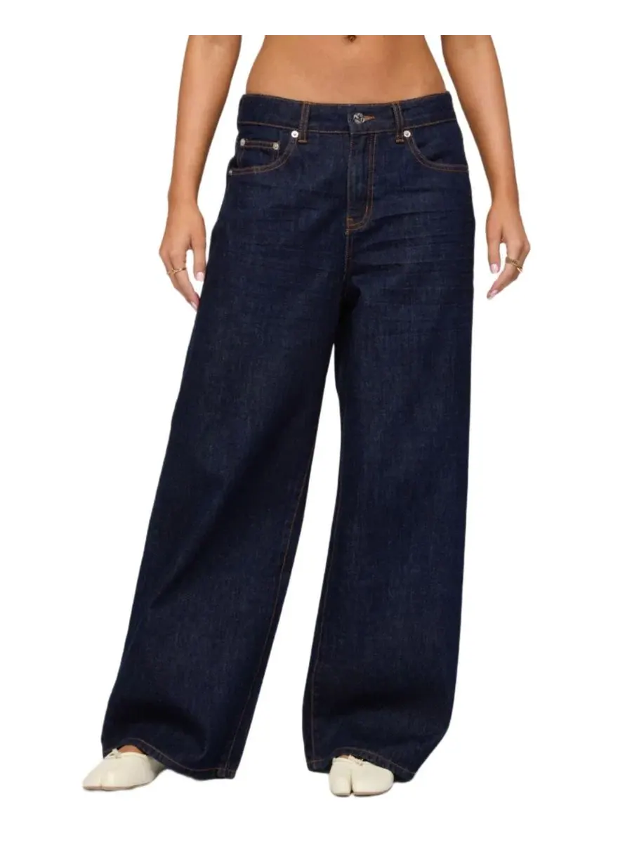 Джинсы женские с заниженной талией Juanita Low Rise Baggy Edikted