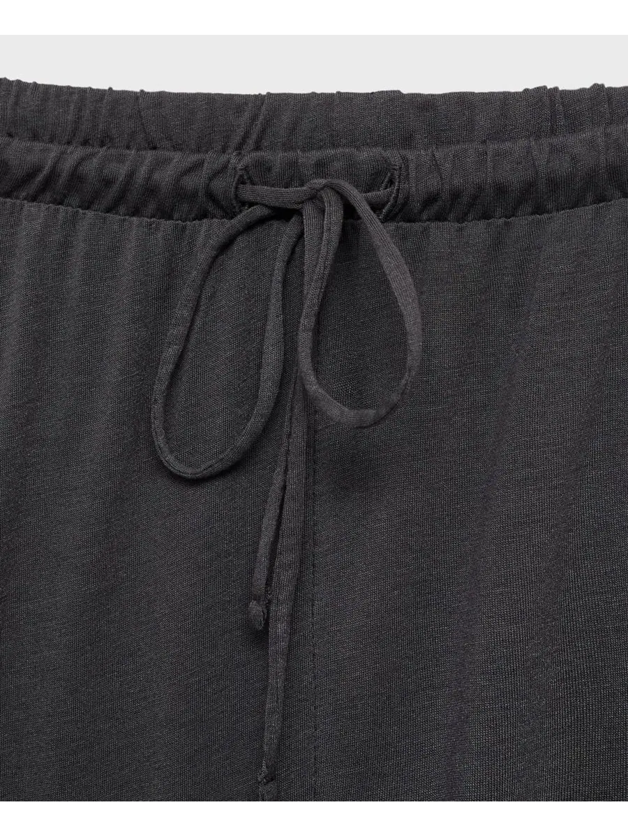 Пижамные брюки из микро-модала MANGO — изображение 3 из 6, темно-серый