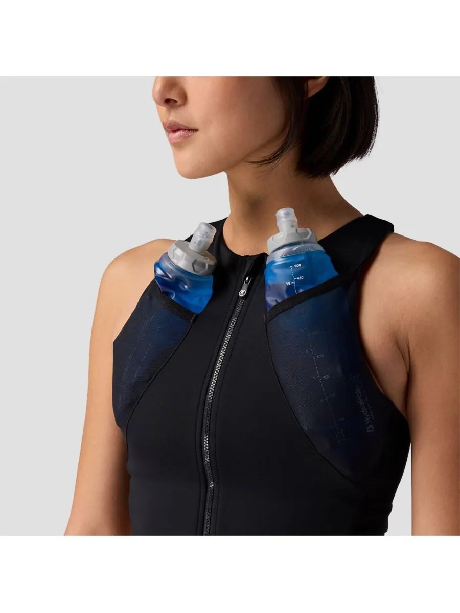 Женский спортивный бюстгальтер Wasatch Adventure Hydration Bra Backcountry — изображение 2 из 8, черный