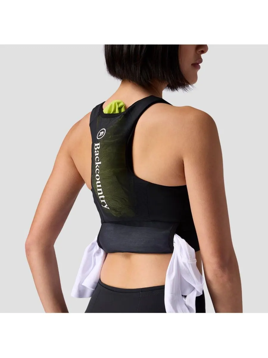 Женский спортивный бюстгальтер Wasatch Adventure Hydration Bra Backcountry — изображение 5 из 8, черный