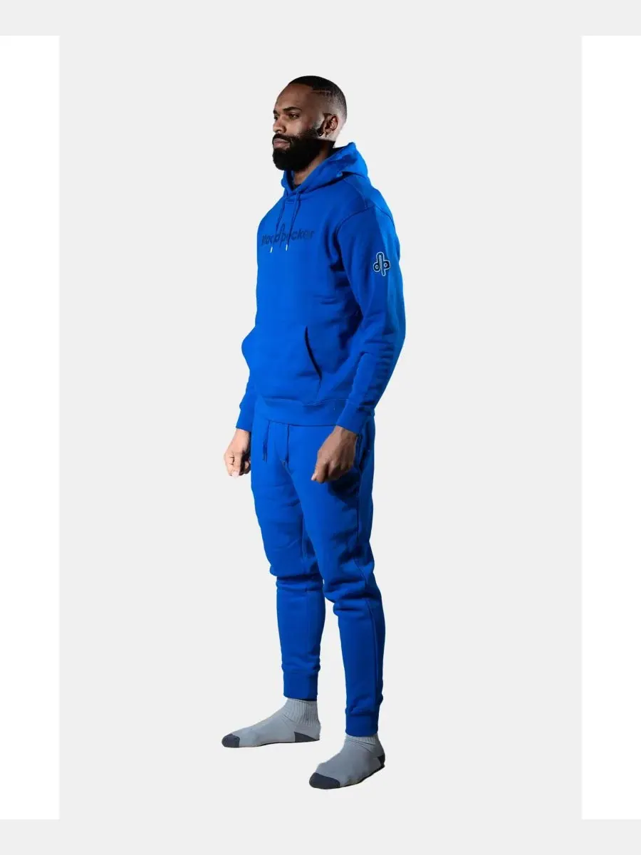 Мужской хлопковый спортивный костюм Woodpecker — изображение 4 из 5, синий