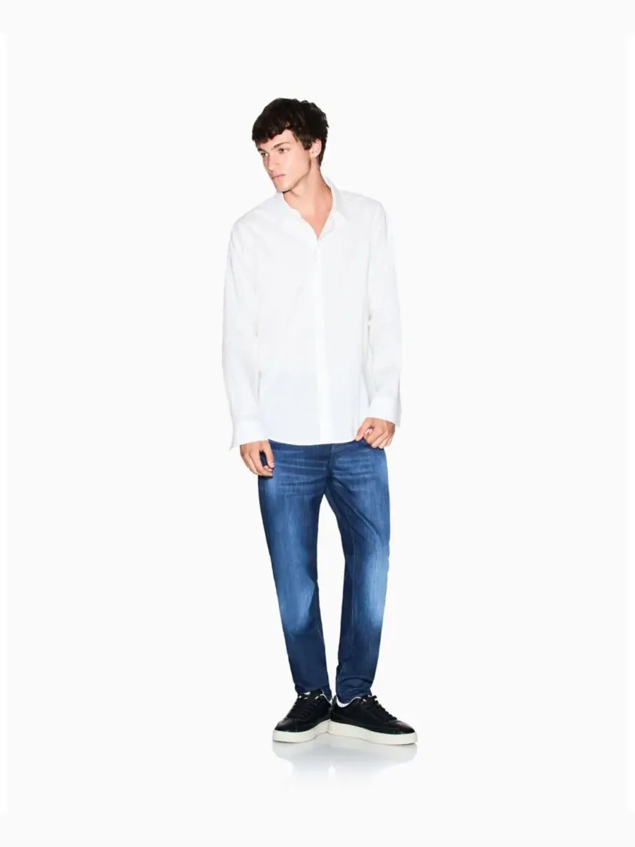 Мужские джинсы J14 Slim Fleece Stretch Denim A|X Armani Exchange — изображение 2 из 6