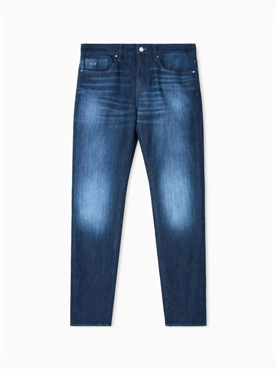 Мужские джинсы J14 Slim Fleece Stretch Denim A|X Armani Exchange — изображение 6 из 6