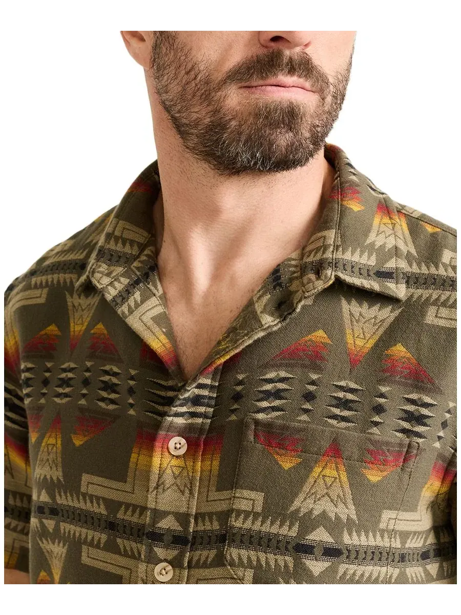 Мужская рубашка с коротким рукавом Pendleton — изображение 2 из 3, зеленый