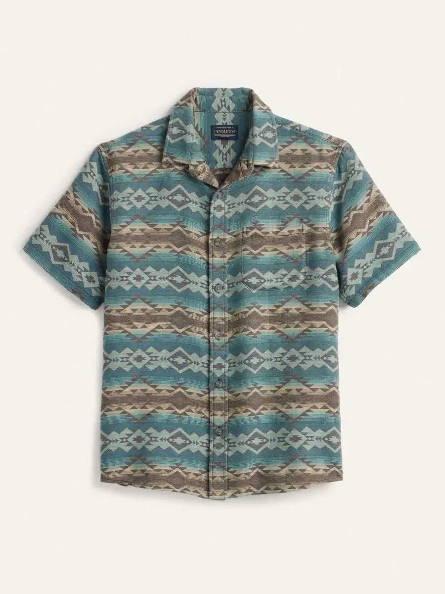 Мужская рубашка с коротким рукавом Pendleton