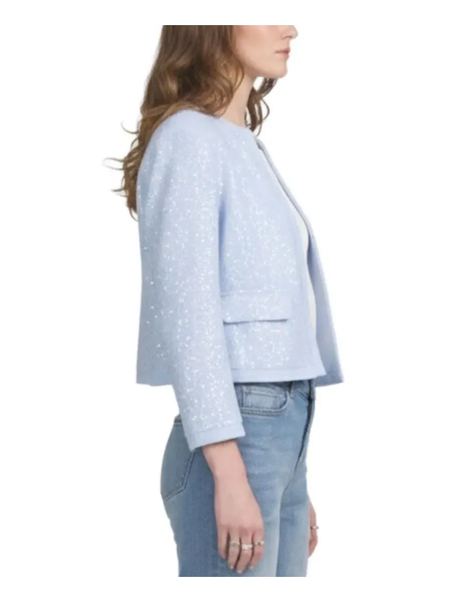 Женская куртка с пайетками Elle Collection — изображение 2 из 3, синий