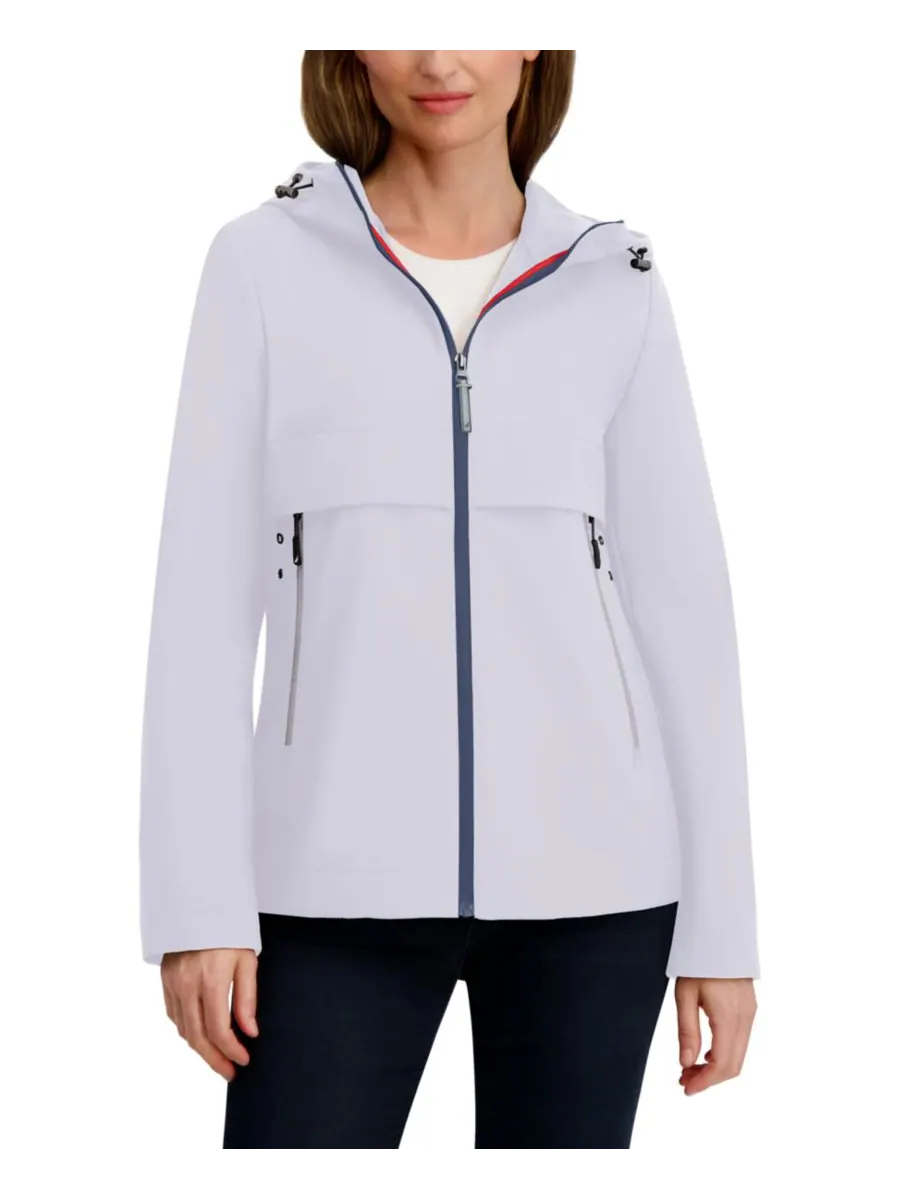 Женское пальто из софтшелла с капюшоном Nautica — изображение 1 из 6, синий