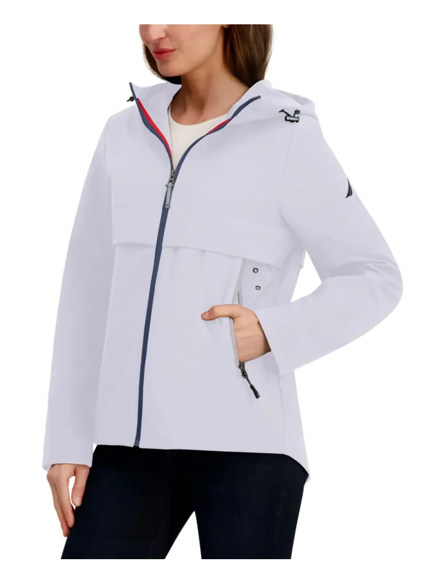 Женское пальто из софтшелла с капюшоном Nautica — изображение 3 из 6, синий