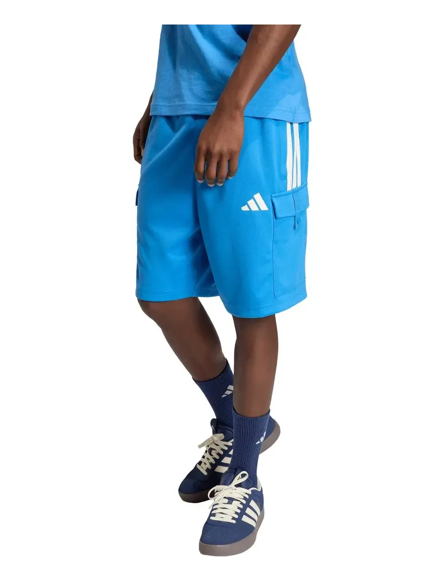 Мужские шорты-карго House Tiro Adidas — изображение 1 из 3, синий