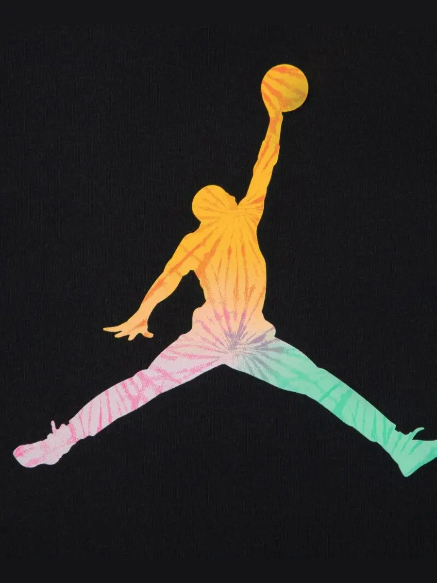 Детская футболка с коротким рукавом Jumpman Air, размер 8-20 Jordan — изображение 7 из 7, черный