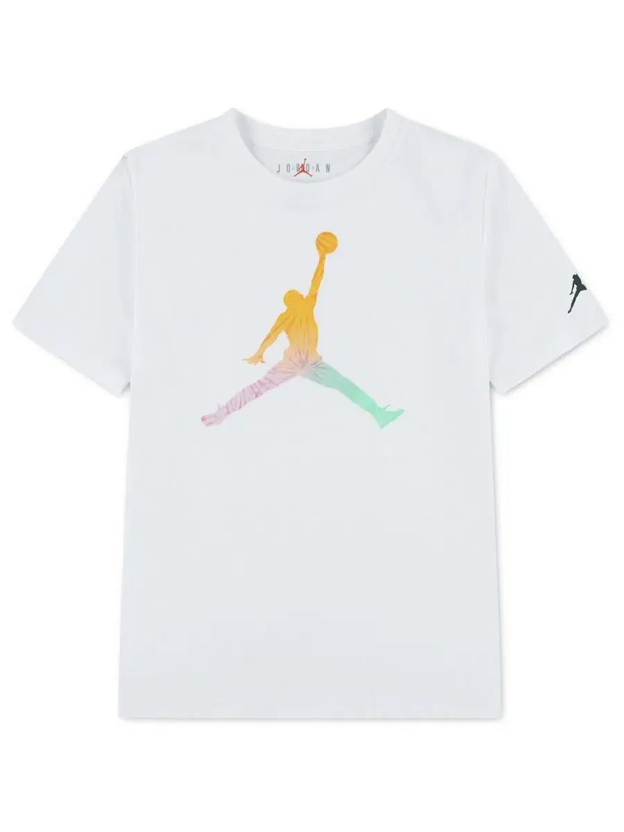 Детская футболка с коротким рукавом Jumpman Air, размер 8-20 Jordan — изображение 1 из 3, белый