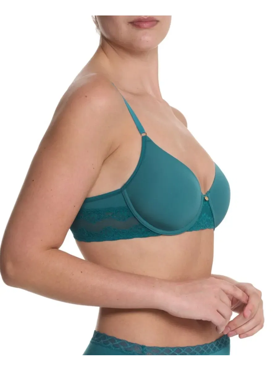 Бюстгальтер контурный с нижней поддержкой Bliss Perfection Contour Underwire Bra Natori — изображение 3 из 5, попугайский
