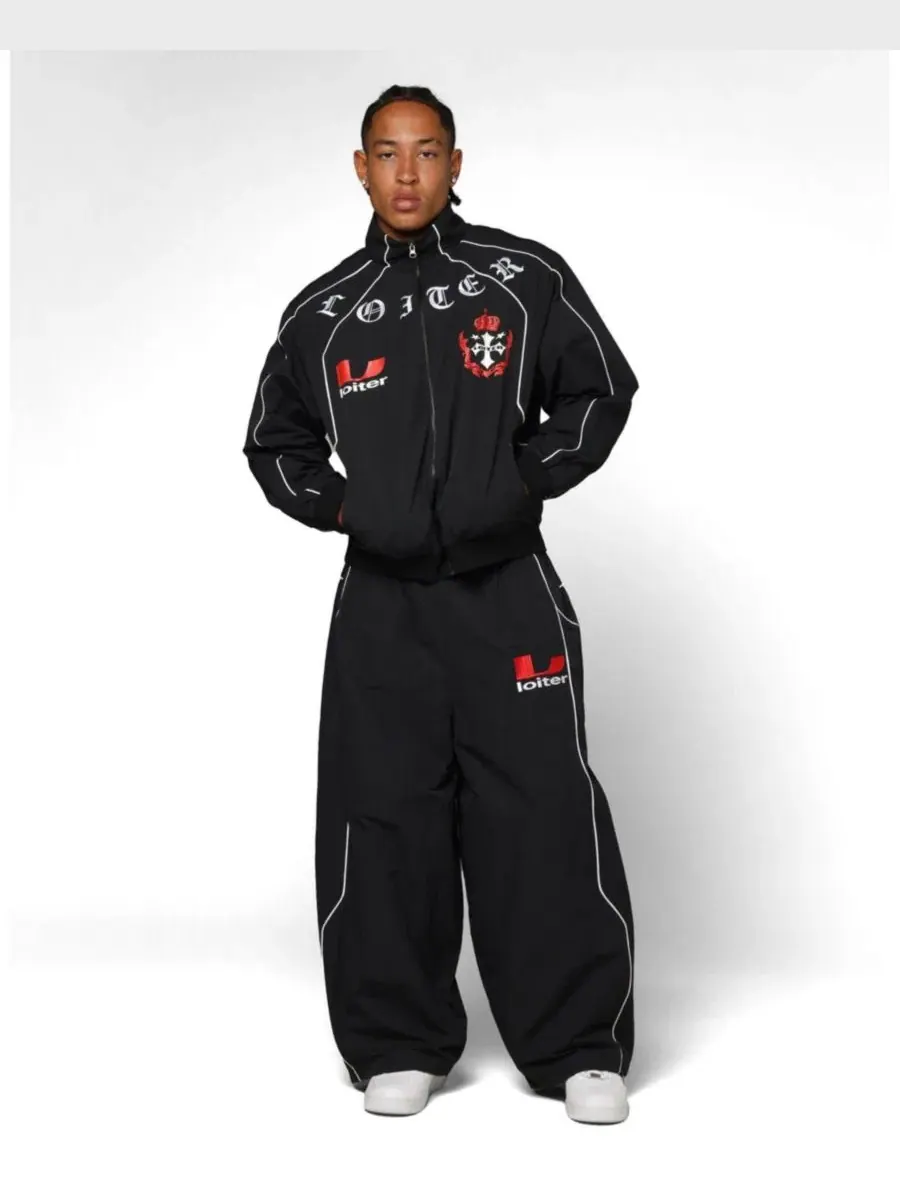 Куртка Imperial Track Jacket Loiter — изображение 5 из 6, черный