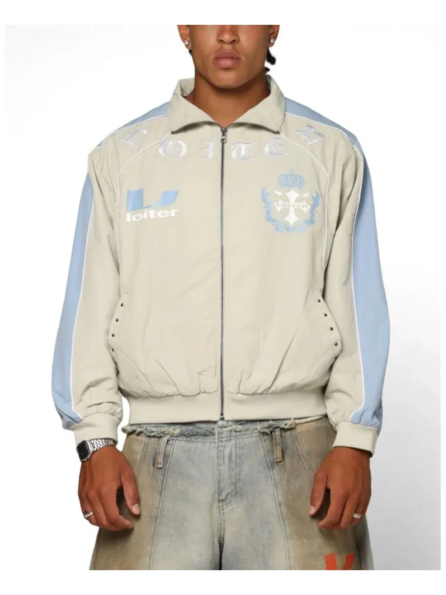Куртка Imperial Track Jacket Loiter — изображение 1 из 6, серый