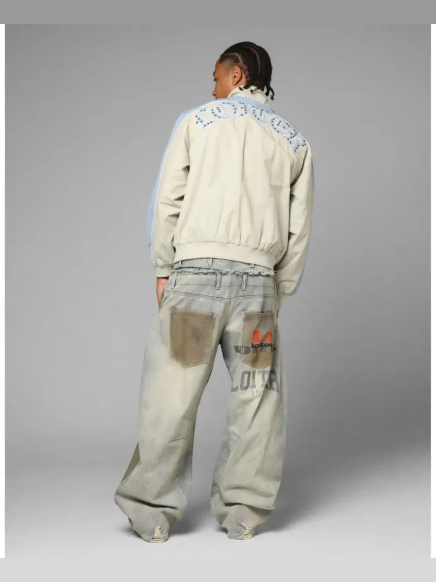 Куртка Imperial Track Jacket Loiter — изображение 4 из 6, серый