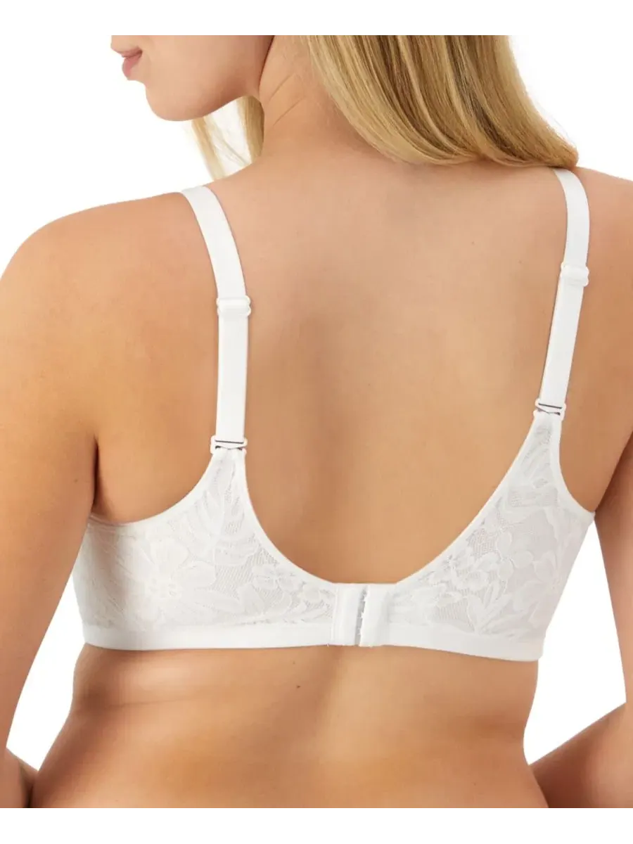 Бюстгальтер с косточками и трусы-слипы Bali Breathe Lace — изображение 7 из 10, белый