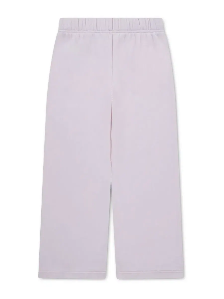Штаны из флиса свободного кроя с низкой посадкой Logo Low-Rise Baggy Fleece Pants abercrombie kids — изображение 2 из 3