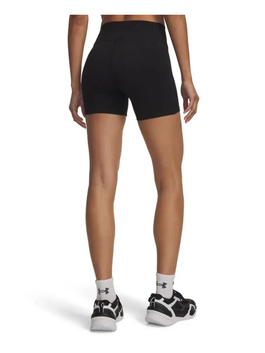 Шорты для тренировок с короткой длиной, свободный крой, Motion Middy Under Armour — изображение 4 из 4, черный