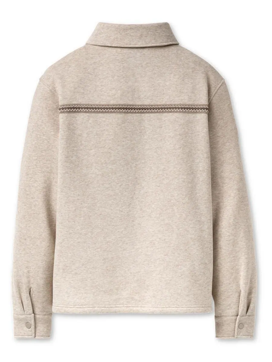 Мужская куртка-рубашка Tasman Relaxed-Fit UGG, Caribou Heather — изображение 3 из 5