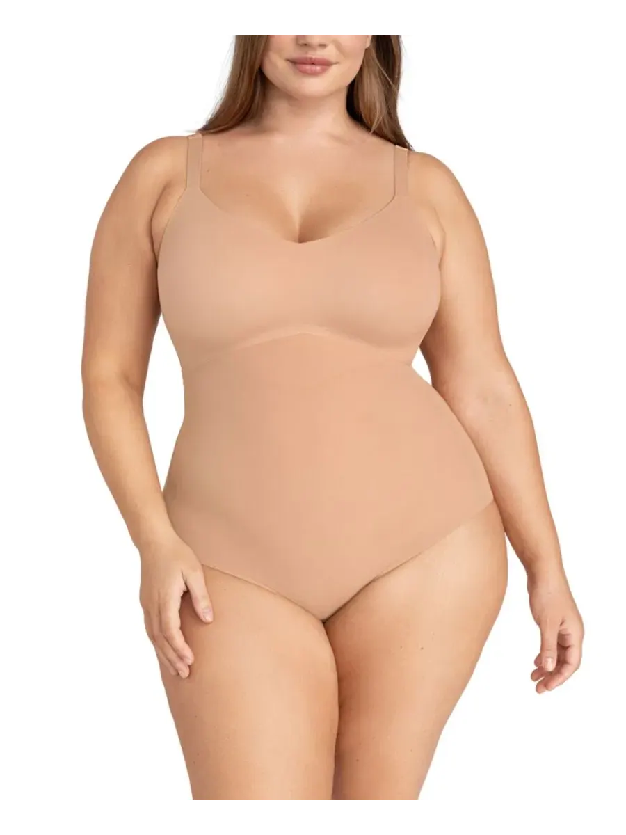 Боди-комбинезон корректирующий с чашками LiftWear Cami HONEYLOVE — бежевый