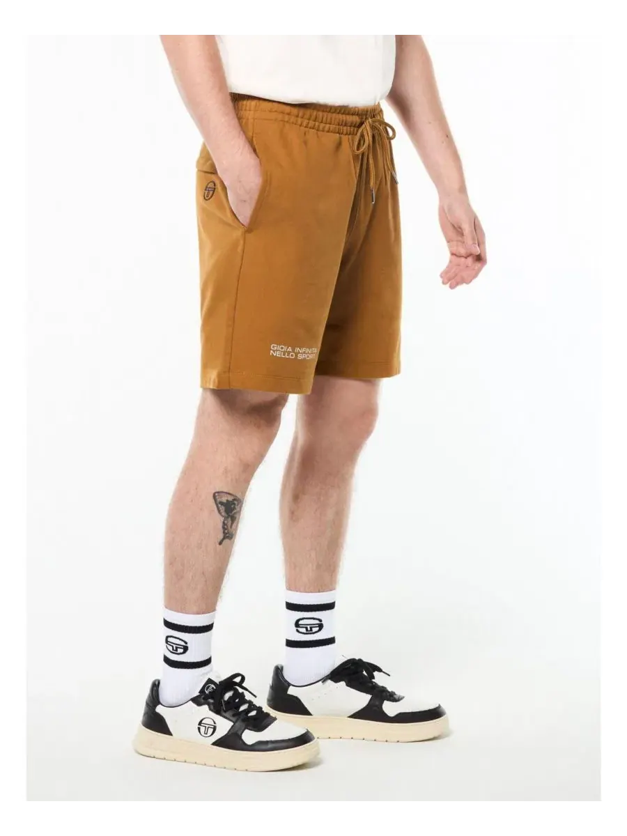 Шорты с принтом Netto Short Sergio Tacchini — изображение 2 из 5, коричневый